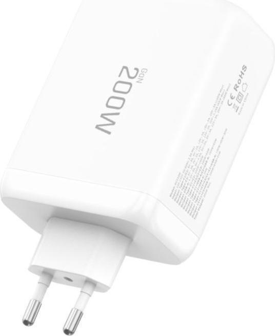 Image du produit Tech-Protect NC200W-GAN 4-PORT NETZTEIL PD 200W / QC3.0 WEISS (200 W, 4 ports)