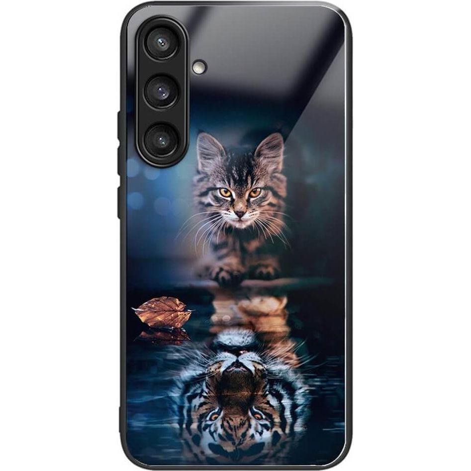 Cover-Discount Panzerglas Handyhülle Cat (Samsung Galaxy S24+), Smartphone Hülle
