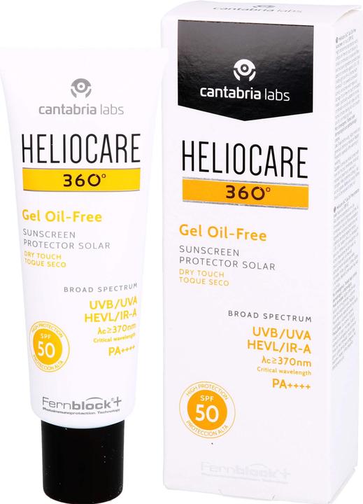 Actual product image Heliocare 360° Oil-Free (Sun gel, SPF 50, 50 ml)