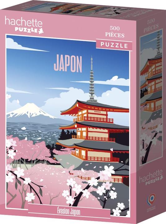 Actual product image Puzzle 500 pieces Évasion Japon (500 pieces)