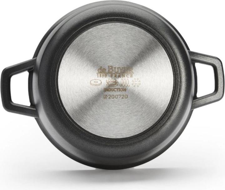 Produktbild de Buyer Choc Extreme Bratentopf Antihaft mit Glasdeckel, Induktion (Bräter + Schmortopf, Aluminium, 20 x 8.50 cm)