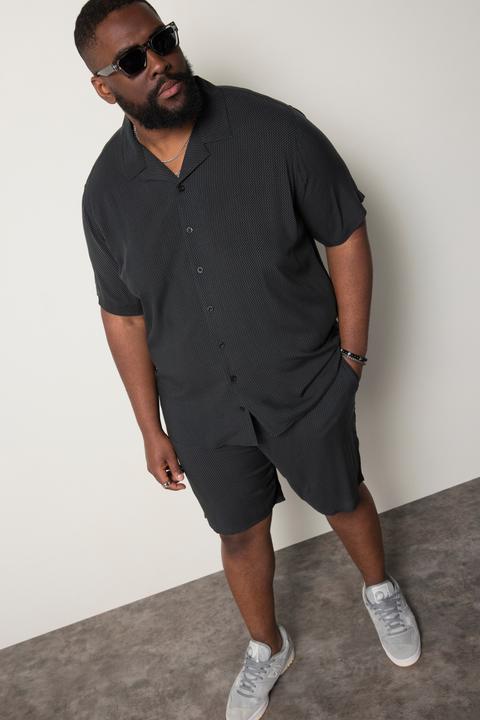 Actual product image Sthuge shirt, short sleeve, Cuba collar, all-over print, boxy fit, up to 8 XL (L)