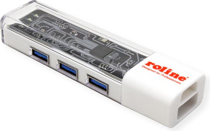 Image du produit Secomp ROLINE USB3.2 Gen1 Hub 4x USB-A Typ A+C Kabel (14.02.5062) (USB-A, USB-C, 4 ports)