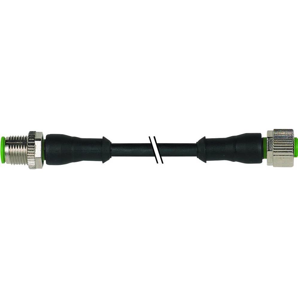 Murr Elektronik 7000-40021-6140300 Sensor-/Aktor-Steckverbinder, konfektioniert, Elektronikkabel + Stecker, Schwarz