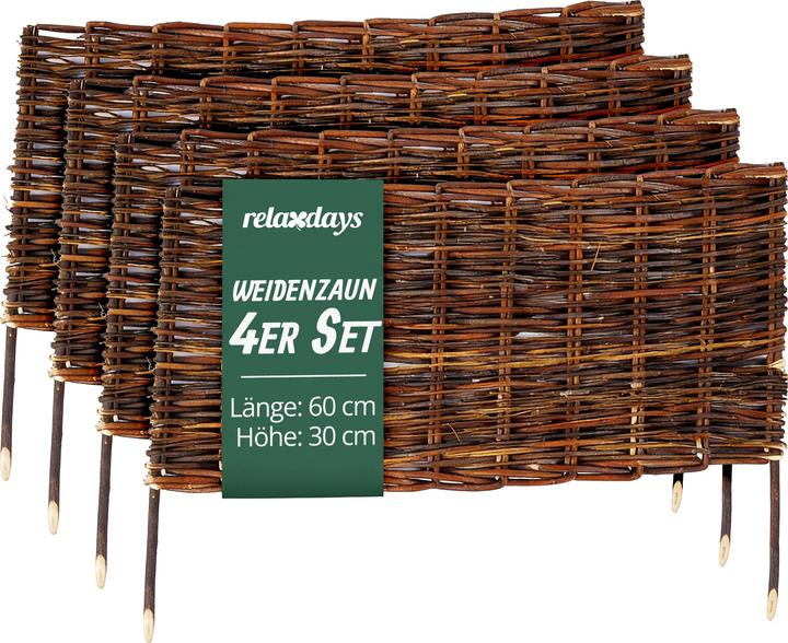 Actual product image Relaxdays flowerbed edge (60 cm)