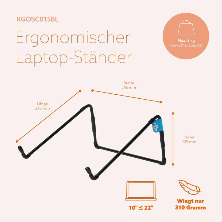 Image du produit R-Go Tools R-Go Support pour ordinateur portable Steel Travel