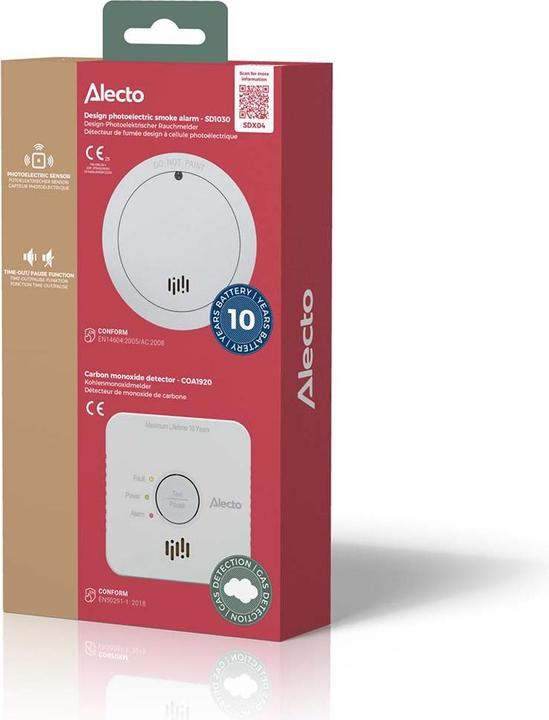 Produktbild Alecto Combi pack SD1030 + COA1920