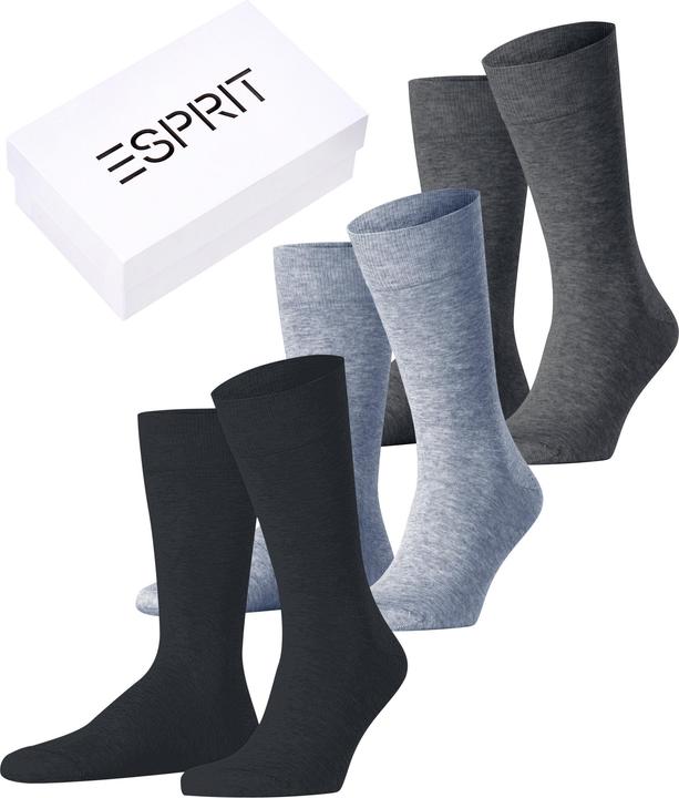 Produktbild Esprit Solid Mix 3-Pack Herren (3er Pack, 43 - 46)