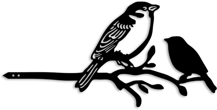 Wallxpert Garden plug bird on branch