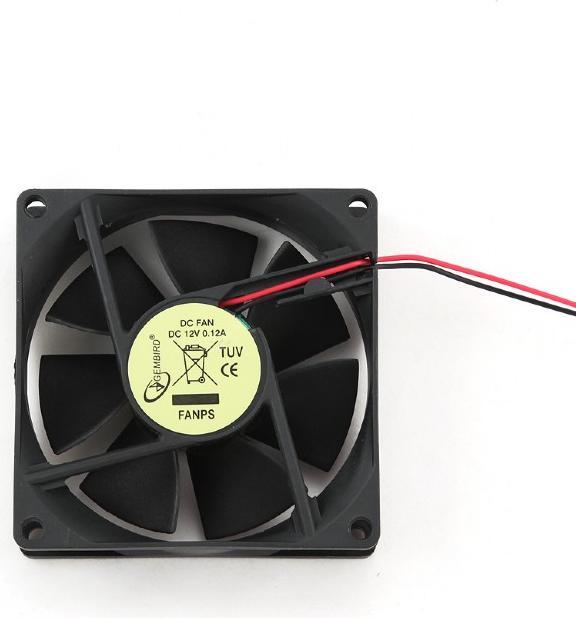Produktbild Gembird FANPS PC case fan, 80x80 (80 mm, 1 x)
