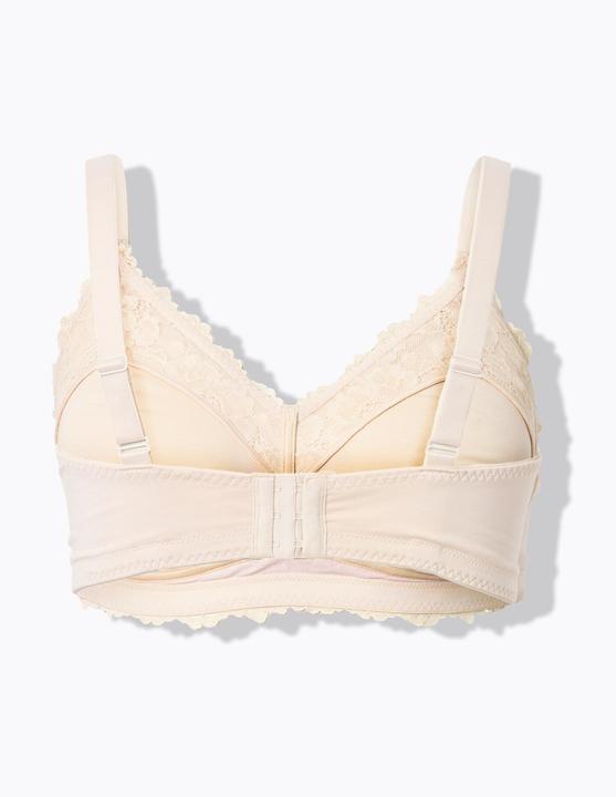 Actual product image Ulla Popken Lace Trim Nursing Bra (100 E)