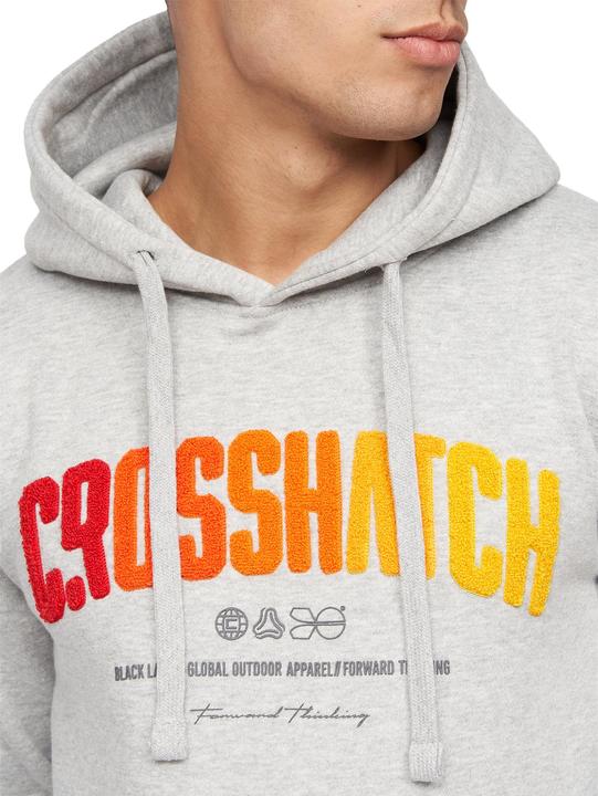 Produktbild Crosshatch Flocked Kapuzenpullover (XXL)