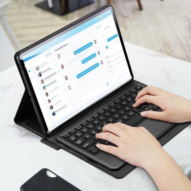 Produktbild Dux Ducis Touchpad Keyboard Case Wireless Bluetooth Keyboard for Samsung Galaxy Tab S7 (US, Galaxy Tab S8)