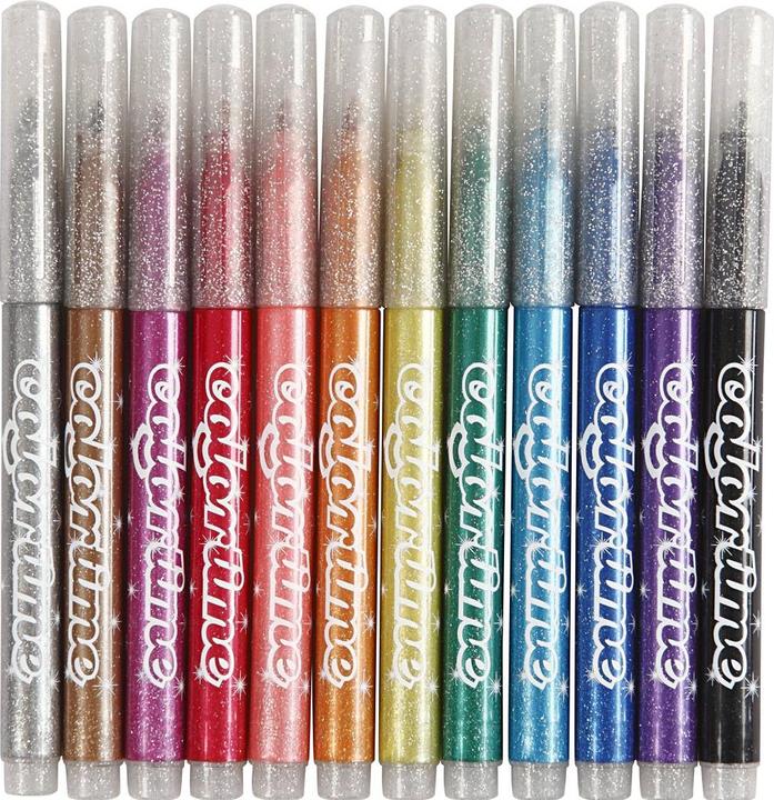 Image du produit Creativ Company Crayons à paillettes, 12pcs (12x)