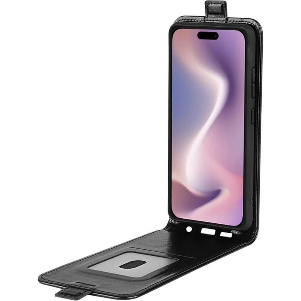 Thumbnail - Cover-Discount iPhone 16 Pro - Klassisches Flip Case vertikal (Apple iPhone 16 Pro), Smartphone Hülle