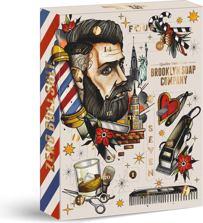 Image du produit Brooklyn Soap Company Brooklyn Soap Barbershop Beard Event Calendar 2023 (en anglais)