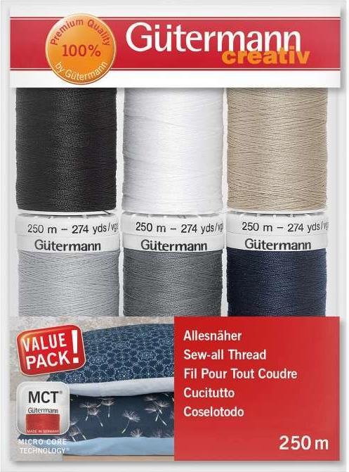 Actual product image Gütermann Set 6x all sewing 250m (250 m)
