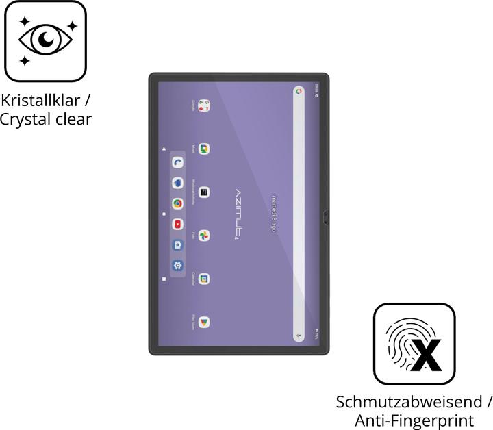 Actual product image Dipos Anti-Shock Screen Protector Clear (Mediacom SmartPad Azimut 4)