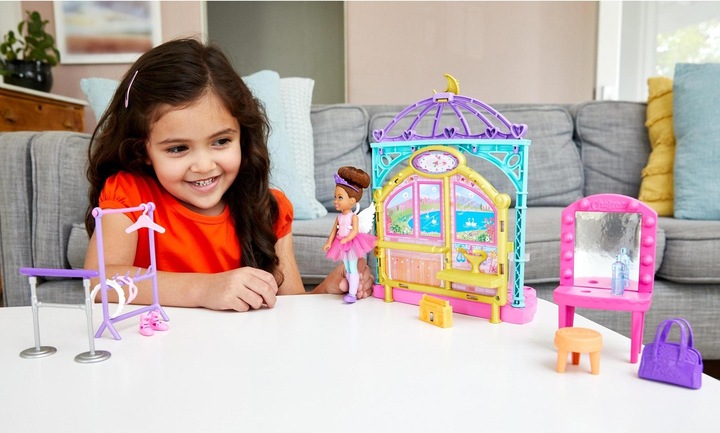 Produktbild Barbie Chelsea Puppe und Ballett-Spielset