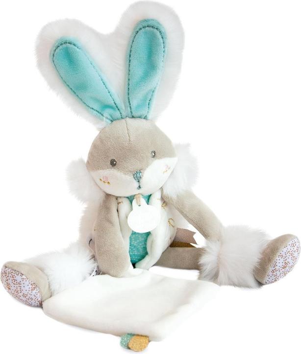 Actual product image Doudou et Compagnie Plush bunny in gift box
