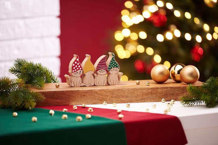 Produktbild VBS Holz-Figur "Freche Katzen"