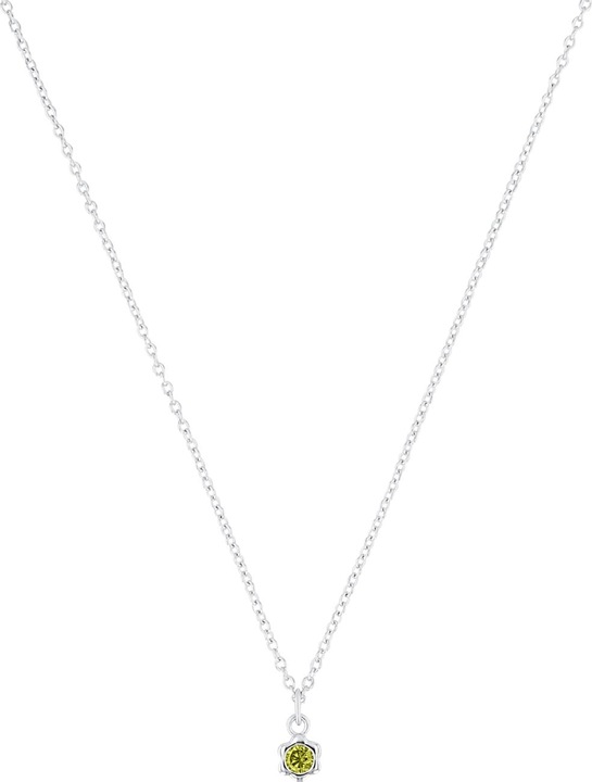 Actual product image Prinzessin Lillifee Halsschmuck für Mädchen, 925 Sterling Silber, Zirkonia synth. | Geburtsstein (Silver 925)