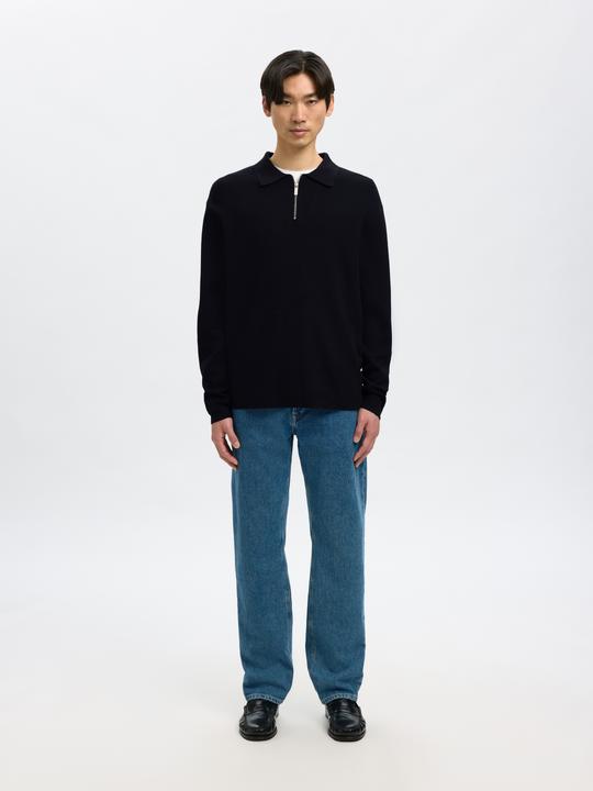 Produktbild Selected Slhteller Fn Relaxed Half Zip Polo Noos (M)