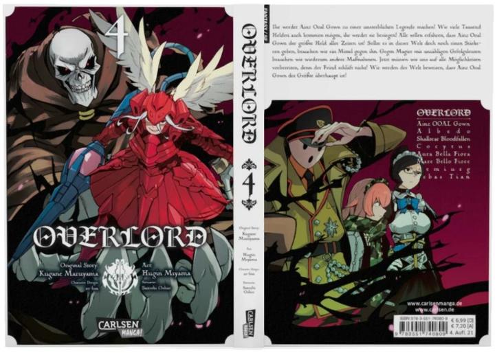 Produktbild Overlord 4 (Deutsch, Kugane Maruyama, 2018)