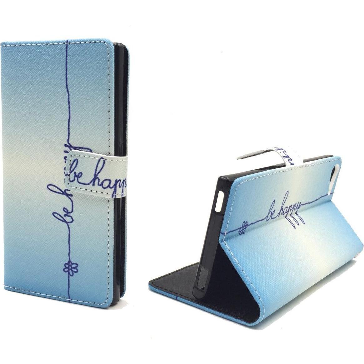 König Design Schutz Handy Hülle für Wiko Fever 4G Case Cover Tasche Wallet Etui Handyhülle (Wiko Fever 4G), Smartphone H...