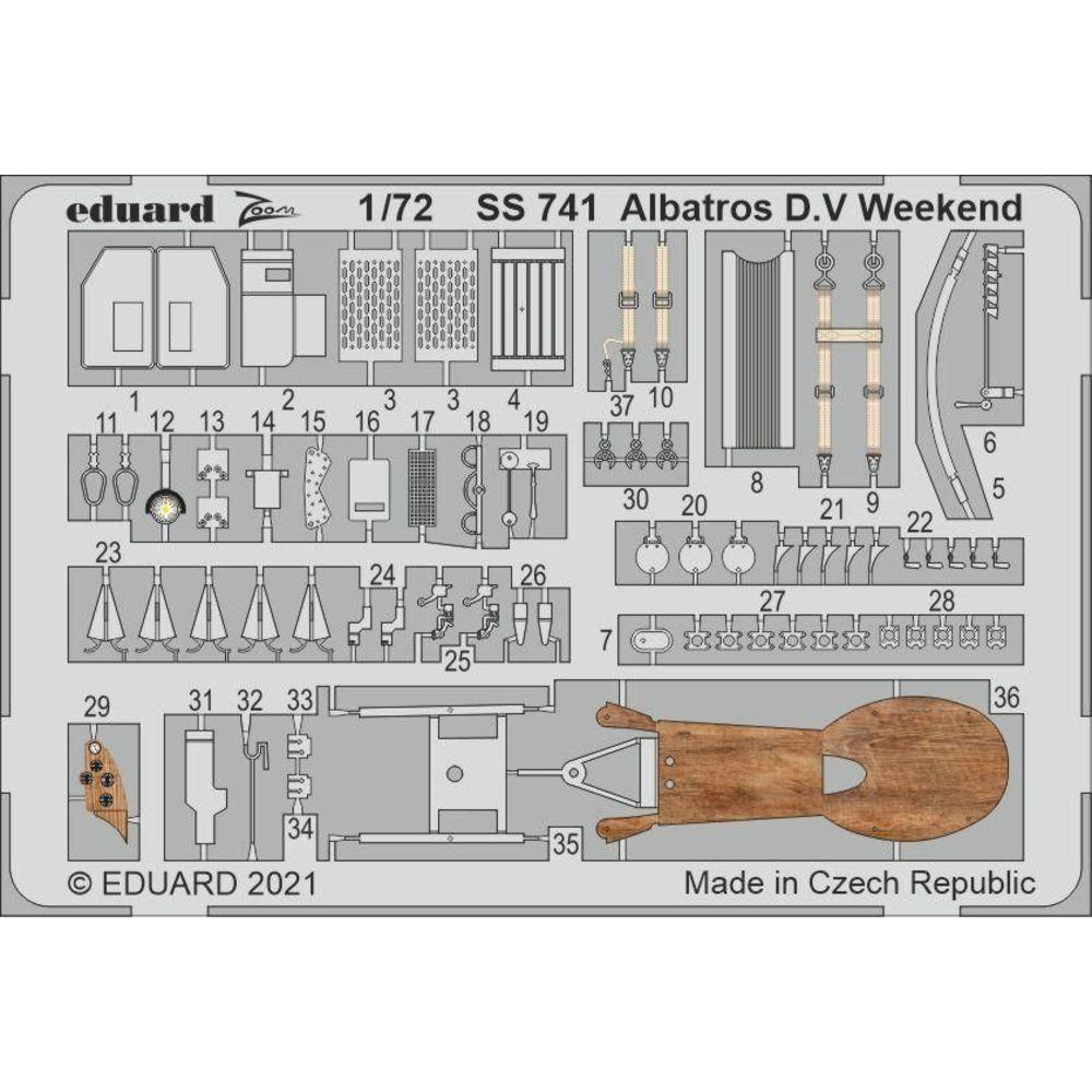 Eduard Albatros D.V Weekend 1/72 for