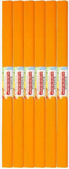 Image du produit Crêpe-papier-orange clair (10 x)