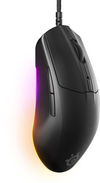 Actual product image SteelSeries Rival 3 Gen 2 - Black (Cable)