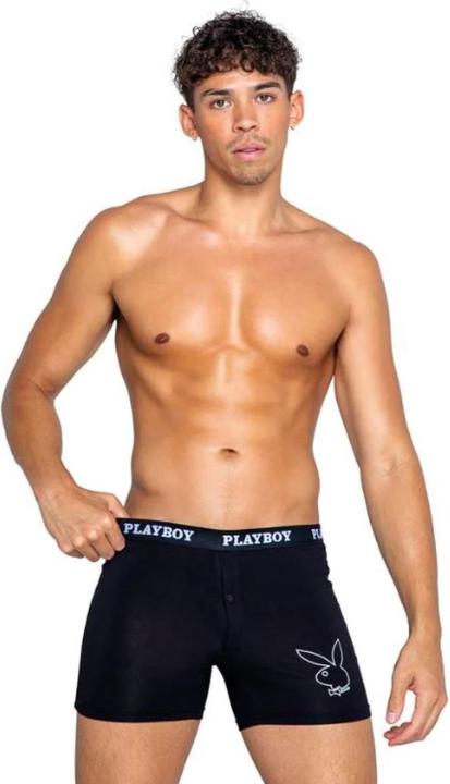 Produktbild Playboy Lingerie Herren Tuxedo Modal Classic Boxer (M, Einzelpack)