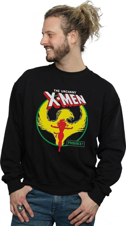 Actual product image Mens X-Men Phoenix Circle Sweatshirt (S)