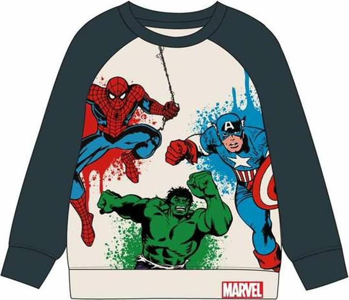 Produktbild The Avengers Jungen Sweater Ohne Kapuze Beige (128)