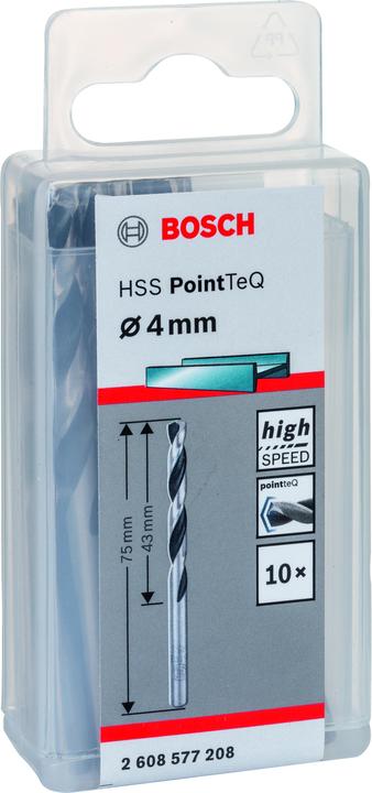 Productafbeelding Bosch Professional Zubehör HSS-draaiboor PuntTeQ (4 mm)