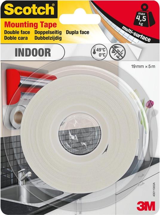 Actual product image Scotch Scotch-Fix Interior Mounting Tape (19 mm)