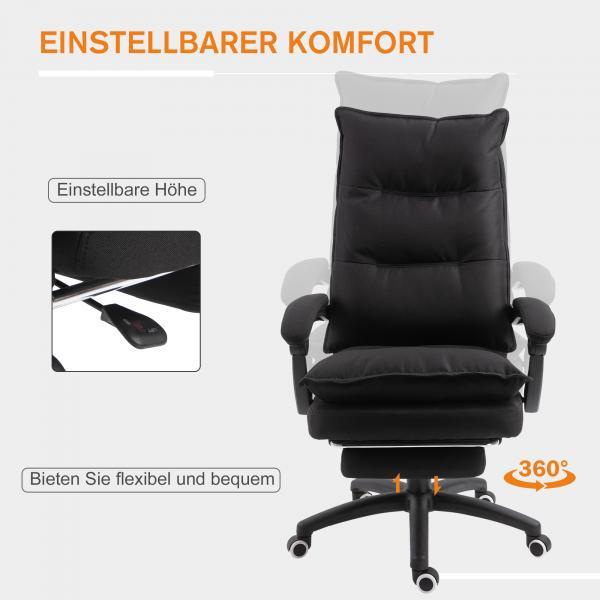 Produktbild Vinsetto Bürostuhl mit Massagefunktion (50 - 68 cm)