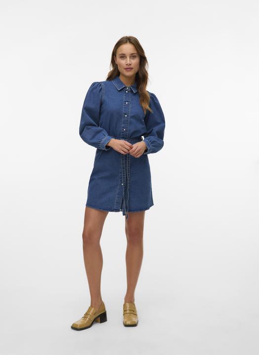 Actual product image Vero Moda VMKAMILLE Kurzes Kleid Jeanskleid (XL)