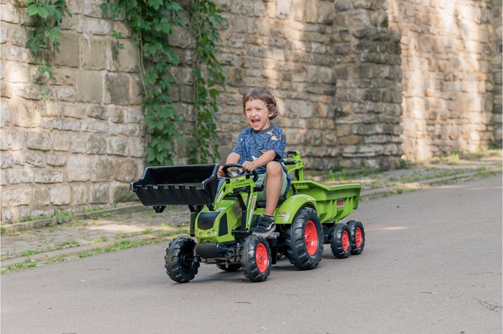 Produktbild Falk Toys Claas Traktor + Anh. XL