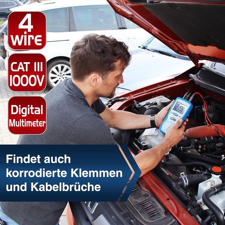 Produktbild Peaktech P 2705 Milliohmmeter (CAT III 1000V)