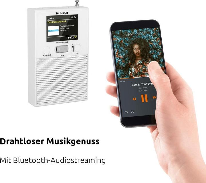 Produktbild TechniSat DigitRadio Flex 2 (DAB+, FM, Bluetooth)