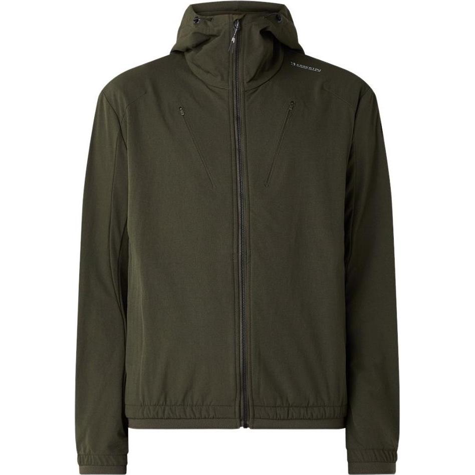 Krakatau, Herren, Jacke, jacke fabric-mix strechy apex (XL), Grün, XL