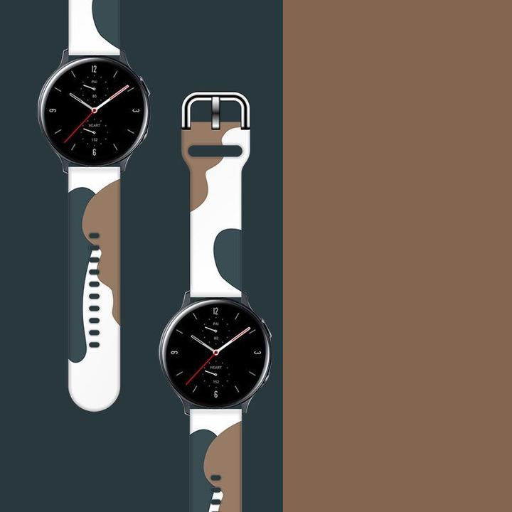 Actual product image Hurtel Strap Moro Band For Samsung Galaxy Watch 46mm Silicone Strap Watch Bracelet Pattern 1 (Silicone)