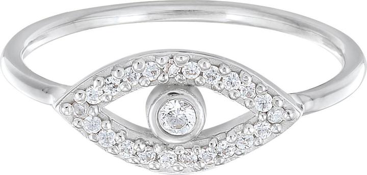 Immagine prodotto Elli Anello Malocchio Cristalli di Zirconia Argento 925 (56, 925 Argento)