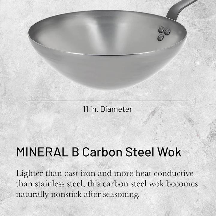 Actual product image de Buyer Mineral B Element (28 cm, Wok, Steel)