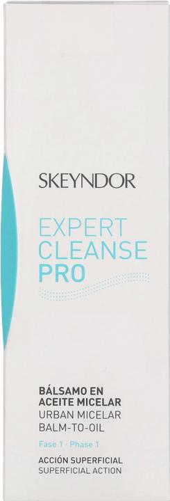 Actual product image Skeyndor Expert Cleanse Pro Urban Micellar Balm-To-Oil (Cleansing oil, 125 ml)