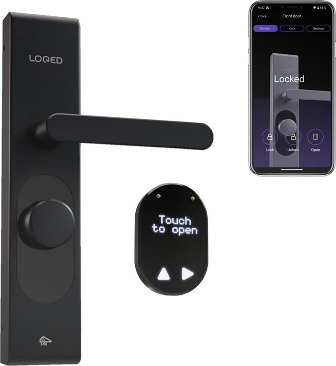 Immagine prodotto Loqed LOQED Touch Smart Lock Edizione Nera (Bluetooth)