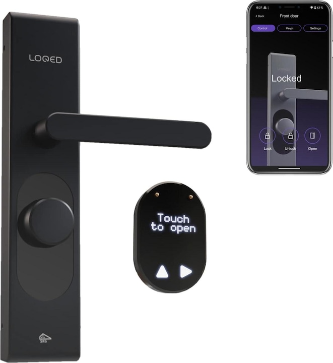 Produktbild Loqed LOQED Touch Smart Lock Black Edition (Bluetooth)