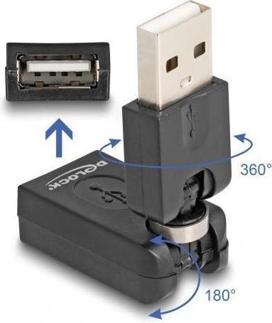 Produktbild Delock USB Rotationsadapter (USB-A, 13.50 cm)